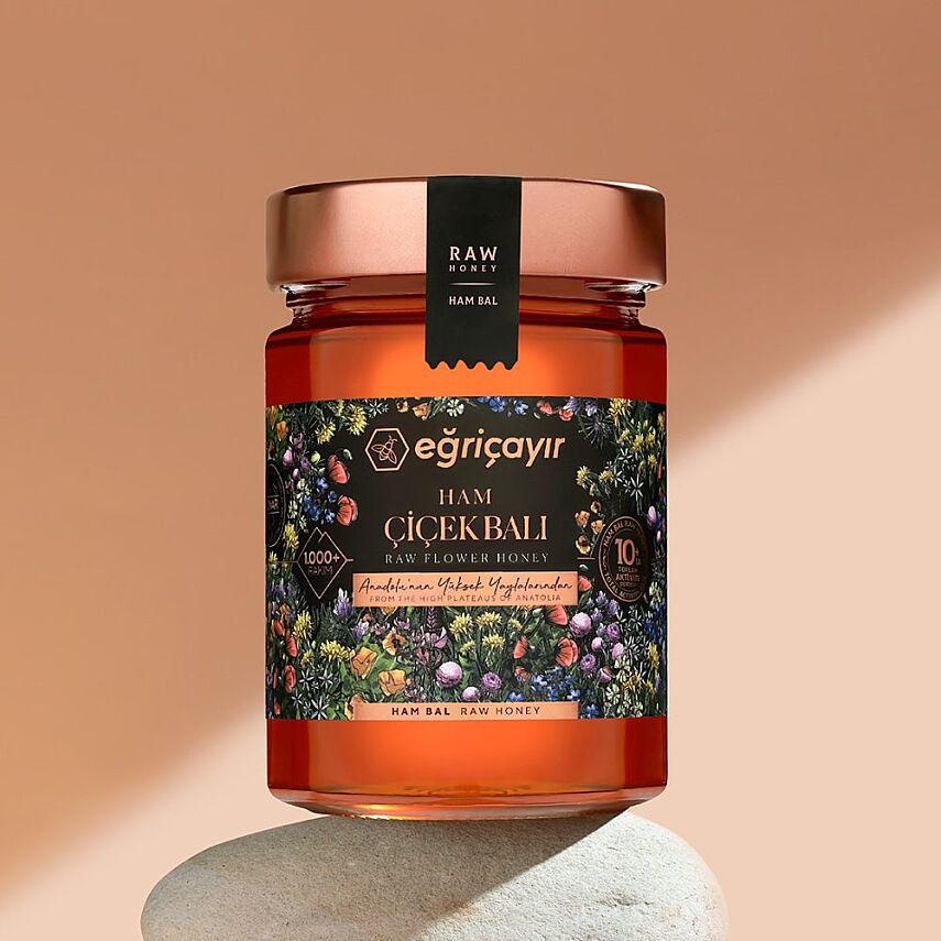 Eğriçayır Ham Çiçek Balı TA10+ (850 gr) - 1