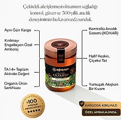Eğriçayır Organik Çiçek Balı TA14+ (850 gr) - 6