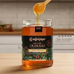 Eğriçayır Organik Çiçek Balı TA14+ (850 gr) - 5