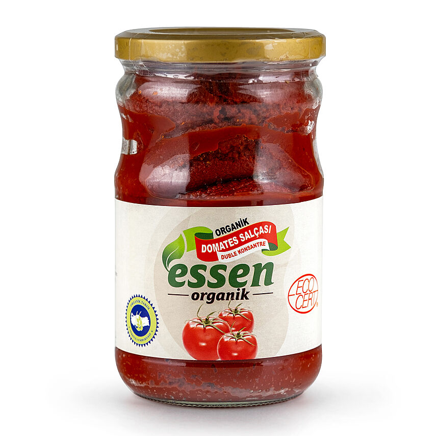 Essen Organik Domates Salçası (Tuzsuz) 650 GR - 2