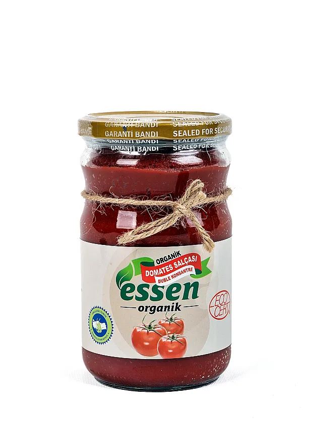 Essen Organik Domates Salçası (Tuzsuz) 650 GR - 1