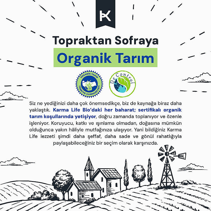 KarmaLife Bio Organik Seylon Toz Tarçın (40 gr) - 4