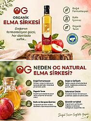OG Natural Organik Elma Sirkesi (500 ml) (1)
