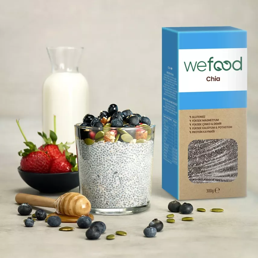 Wefood Siyah Chia (300 gr) - 6